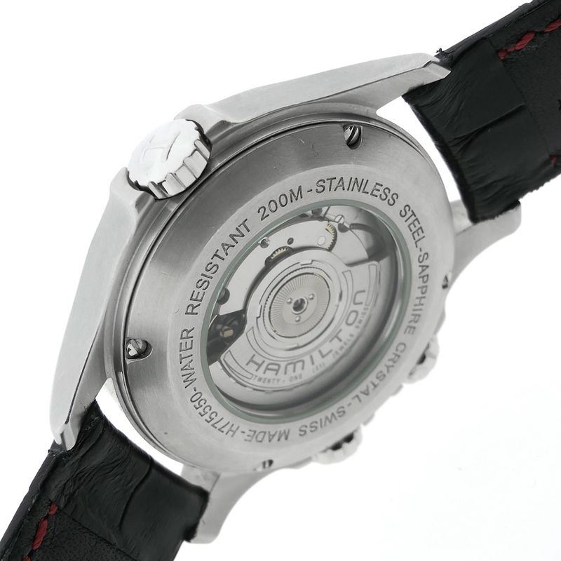 Image 4 of Hamilton Khaki Navy GMT; Automatic men's watch