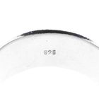 Image 5 of Silver wide men's ring