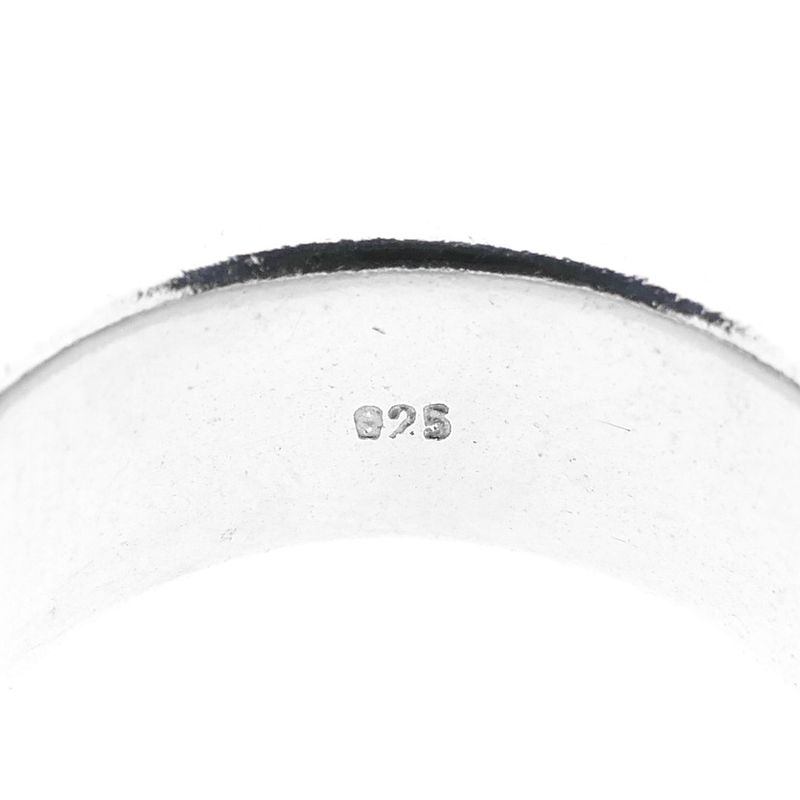Image 5 of Silver wide men's ring