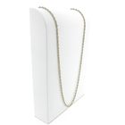 Image 3 of Gold long Singapore link chain