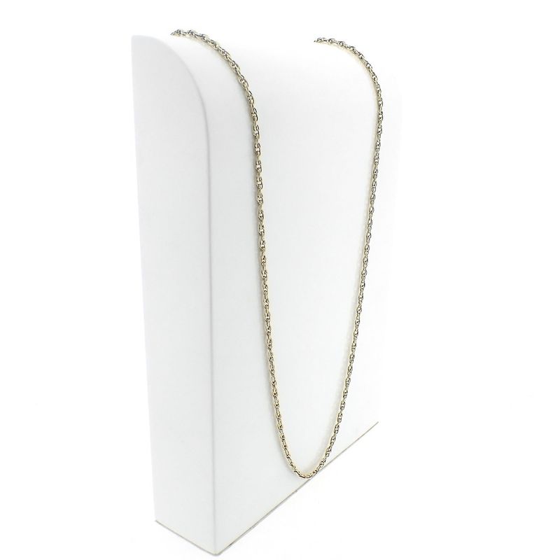 Image 3 of Gold long Singapore link chain