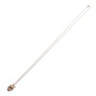 Image 6 of Pandora anchor link necklace with panther pendant; Rose gold plated; | 50 - 60 cm