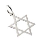 Image 2 of Silver charm; Star of David