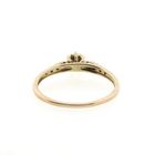 Image 4 of Rose gold ring set with diamond | 0.05 ct.
