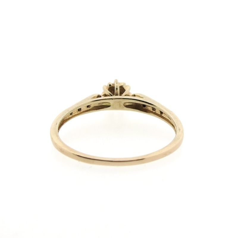 Image 4 of Rose gold ring set with diamond | 0.05 ct.