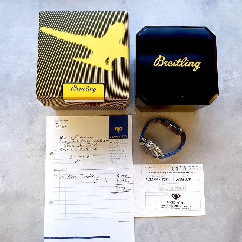 Image 8 of Breitling Chronomat; Chronograph men's watch