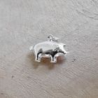 Image 6 of Silver charm; Pig