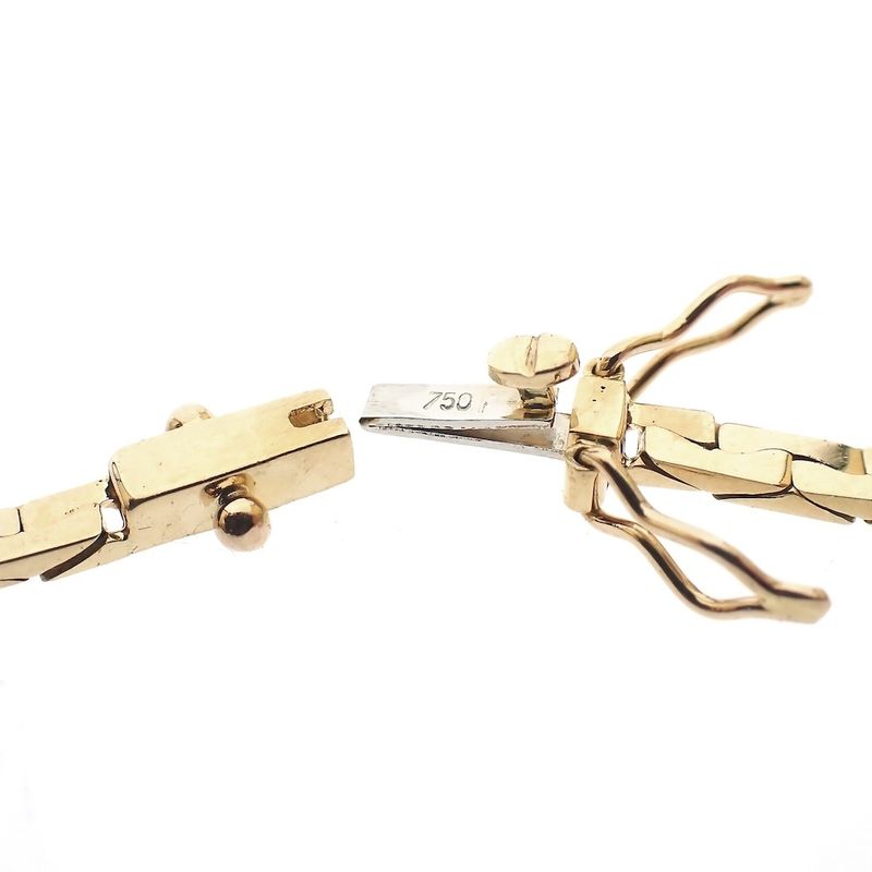 Image 9 of Vintage gold Cardano link necklace | 43.5 cm