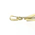 Image 5 of Bicolor gold pendant with red coral and diamond | 0.02 ct.