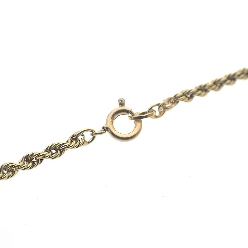 Image 5 of Golden twisted link chain.