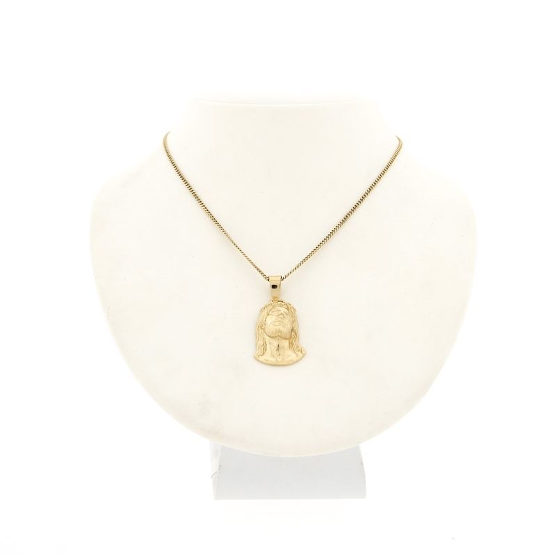 Image 4 of Golden pendant of Christ