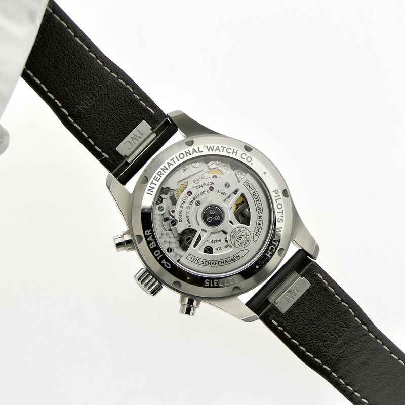 Image 20 of IWC Pilot Chronograph IW3881; Automatic men's watch