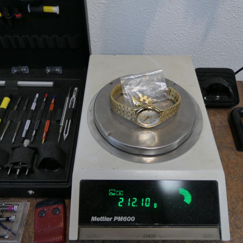 Image 21 of Ebel E-Type Automatic E8330C41; 18k gold men's watch