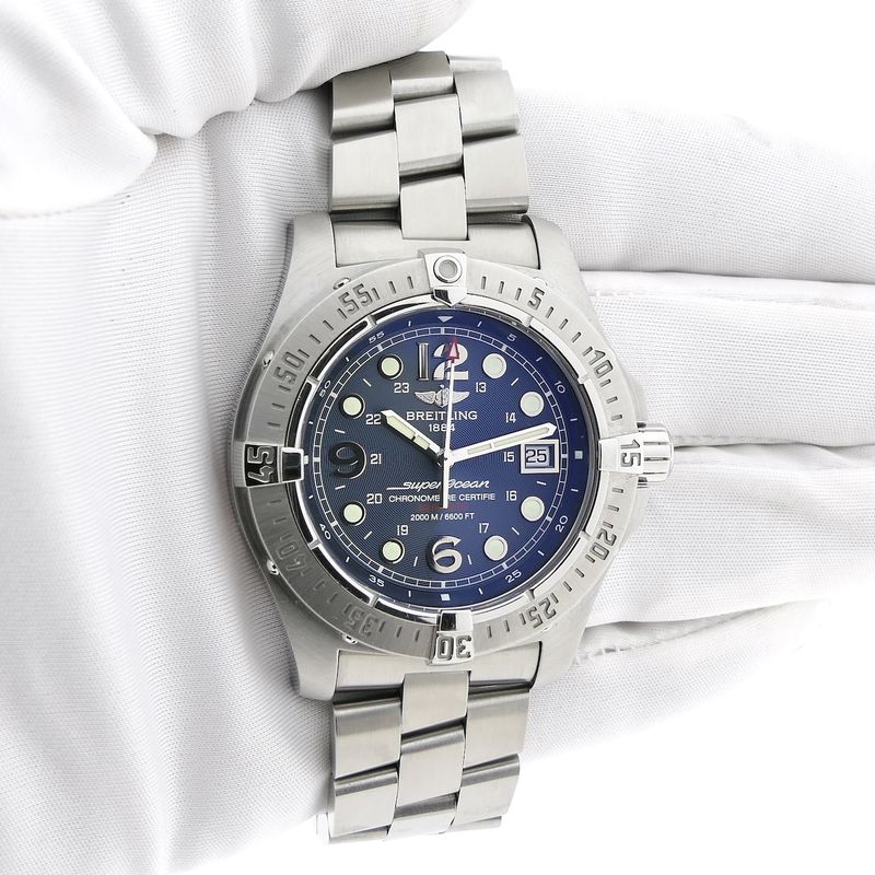 Image 13 of Breitling Superocean Steelfish A17390; Automatic men's diving watch
