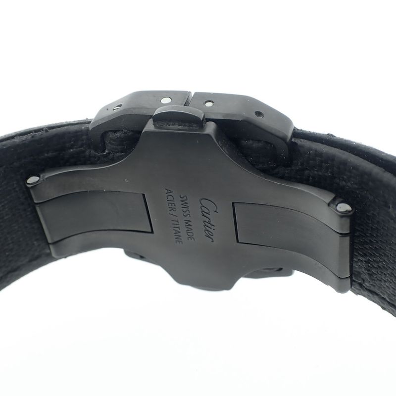 Image 15 of Cartier Santos 100 XL Chronograph; Automatic watch