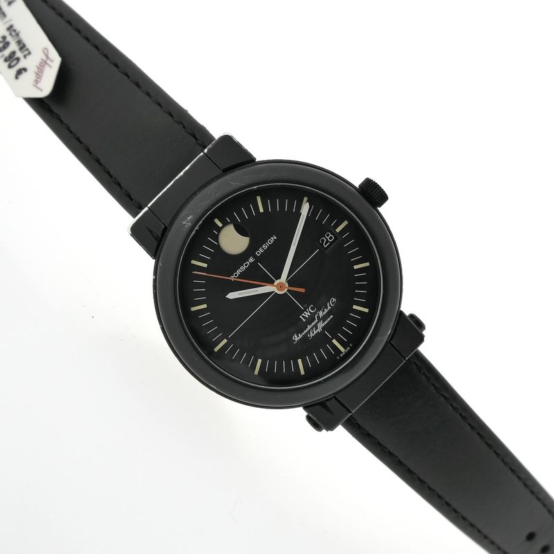 Image 14 of IWC Porsche Design 'Compass' Moonphase IW3551; Automatic men's watch