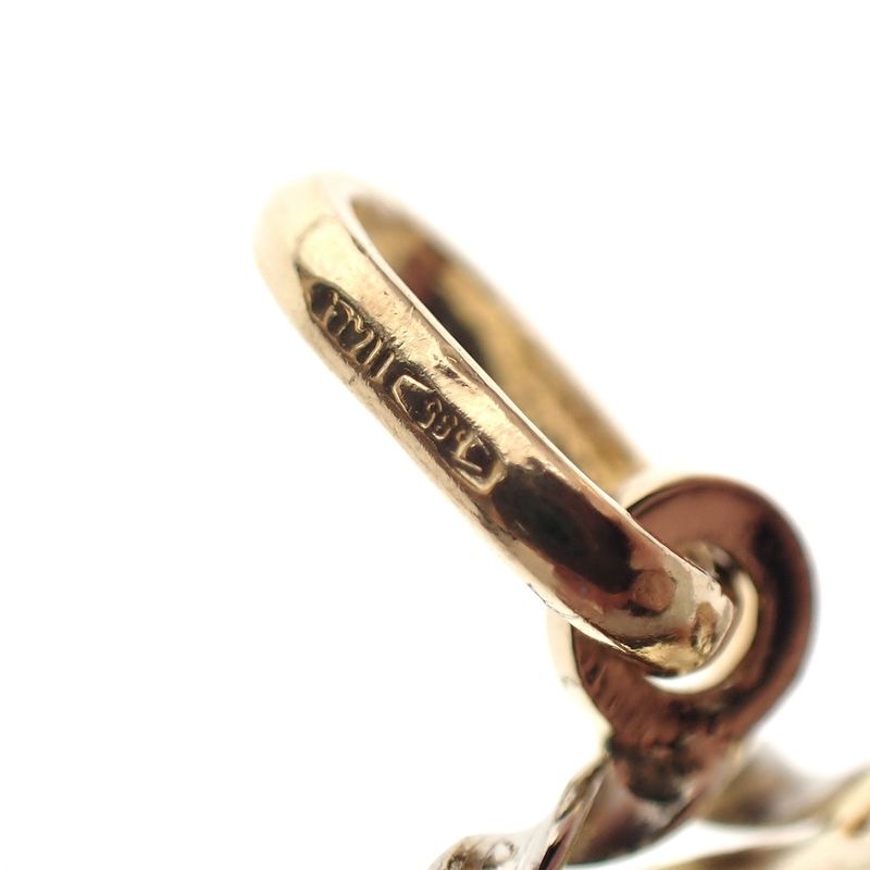 Image 4 of Two-tone gold dolphin pendant