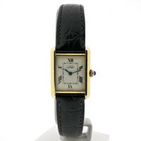 Cartier Tank Vermeil 2415; Women's watch