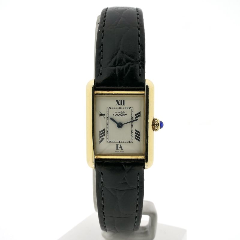 Image 1 of Cartier Tank Vermeil 2415; Women's watch