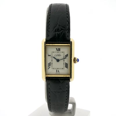Cartier Tank Vermeil 2415; Women's watch Image 1 of Cartier Tank Vermeil 2415; Women's watch
