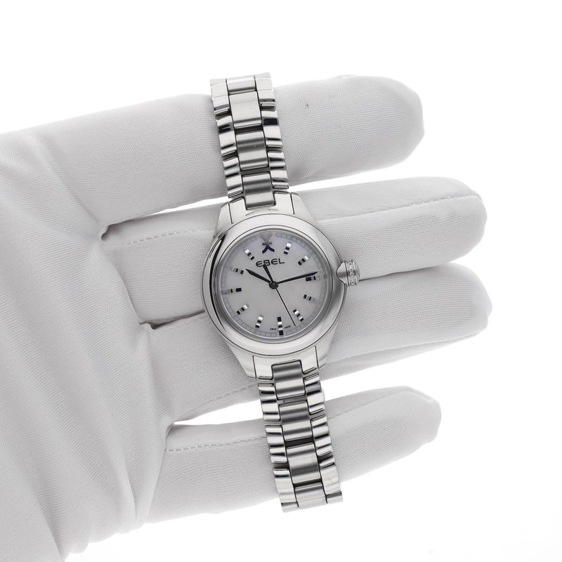 Image 15 of Ebel Onde 'Mother of Pearl' 1216173; Women's watch with diamonds