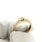 Image 7 of Gold ring with zirconia