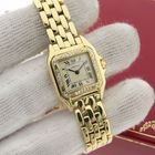 Image 11 of Cartier Panthère; 18k gold ladies' watch with diamonds