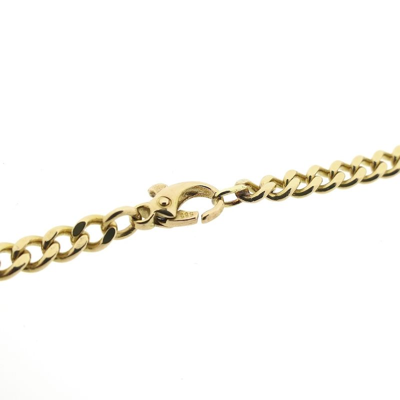 Image 3 of Solid gold gourmet link chain