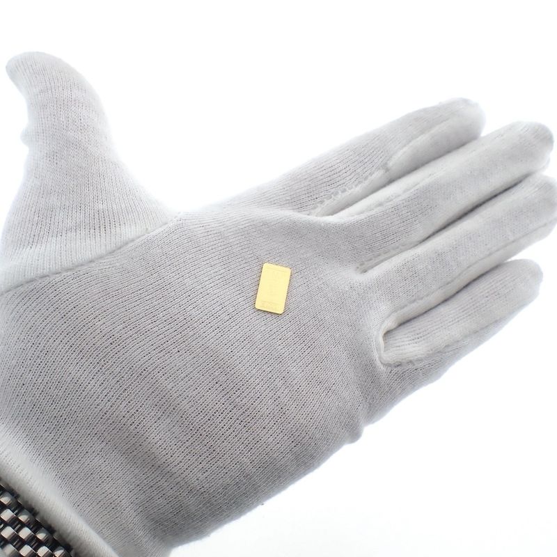 Image 3 of Gold bar of 1 gram 999.9 pure gold; Heimerle + Meule