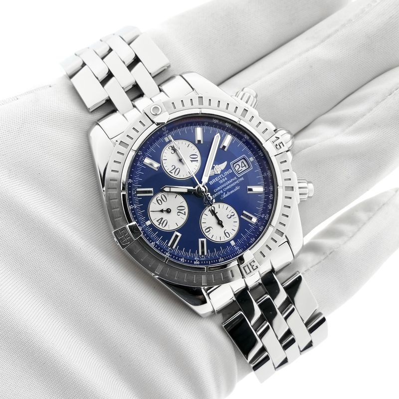 Image 6 of Breitling Chronomat Evolution A13356; Chronograph men's watch