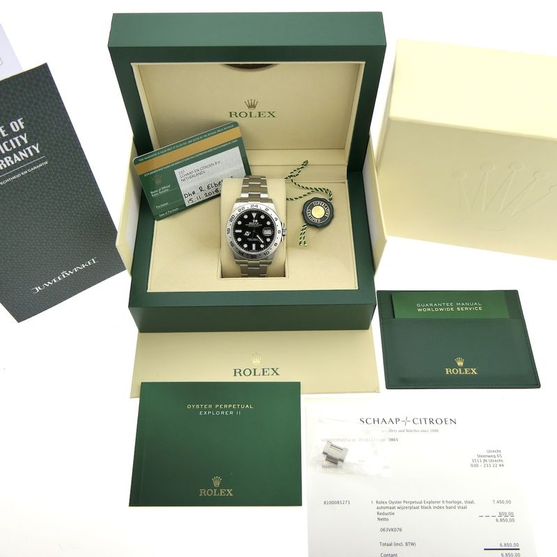 Image 22 of Rolex Explorer II 42mm 216570; Automatic men's watch