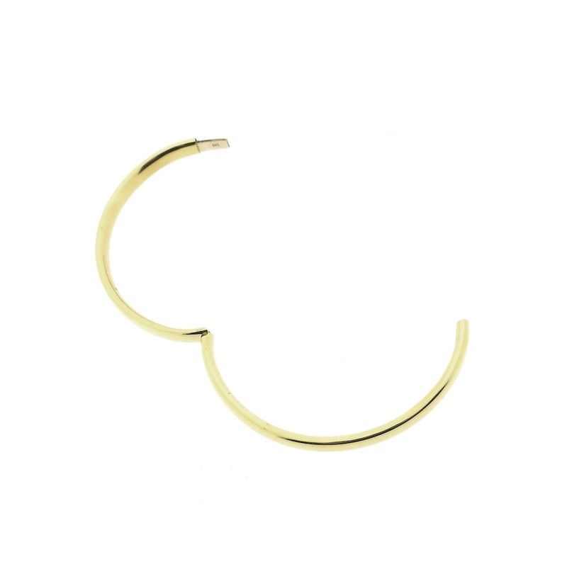 Image 7 of Gold slave bracelet | Ø 60mm