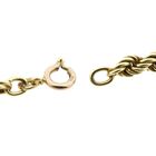 Image 4 of Twisted Gold Link Necklace; 14 Karat; 51.5 cm