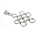 Image 2 of Silver knot pendant