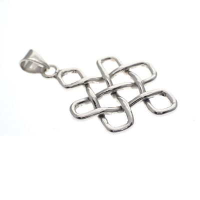 Silver knot pendant Image 2 of Silver knot pendant