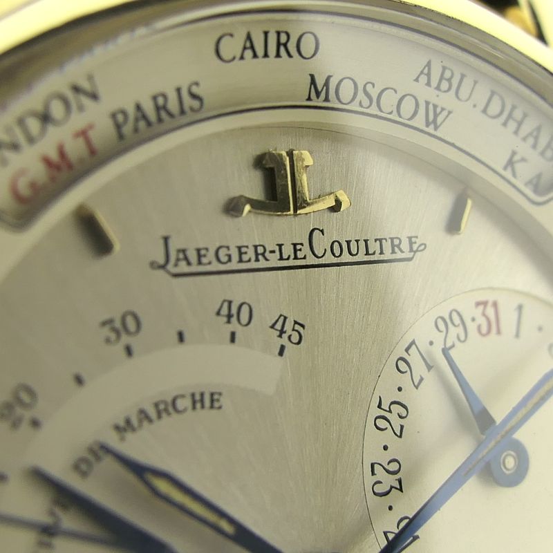 Image 5 of Jaeger-LeCoultre Master Control Geographic; Automatic 18k gold men's watch