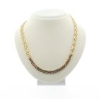 Image 1 of Gold meander necklace | 45.5 cm