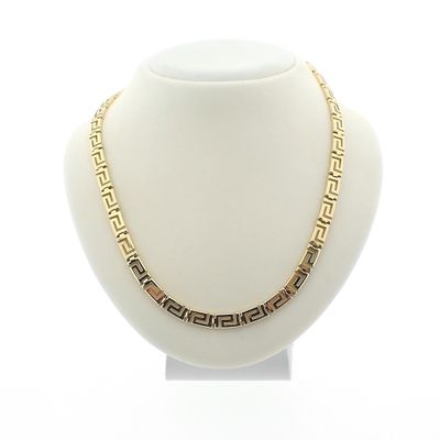 Gold meander necklace | 45.5 cm Image 1 of Gold meander necklace | 45.5 cm