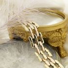 Image 4 of 8 carat bicolor Bismarck link bracelet