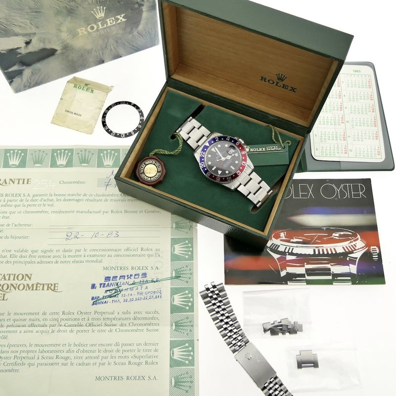 Image 24 of Rolex GMT-Master 16750; Vintage men's watch