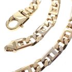 Image 4 of Exclusive; Two-tone gold link chain | 50.5 cm