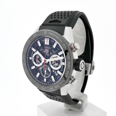 TAG Heuer Carrera Skeleton CBG2A10.FT6168; Chronograph men's watch Image 2 of TAG Heuer Carrera Skeleton CBG2A10.FT6168; Chronograph men's watch