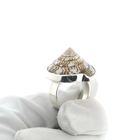 Image 7 of Silver ring with sea snail shell