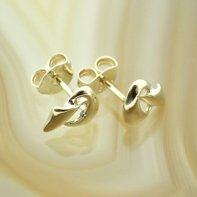 Image 5 of Golden fantasy stud earrings
