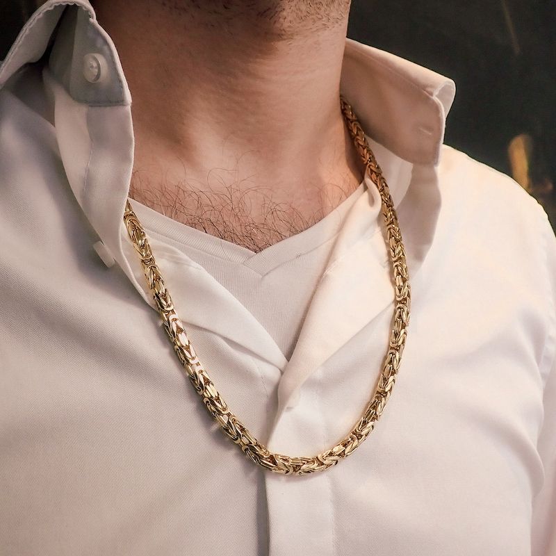 Image 4 of Solid gold king chain; Exclusive | 65 cm