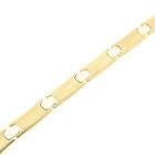 Image 8 of Two-tone gold fantasy link necklace