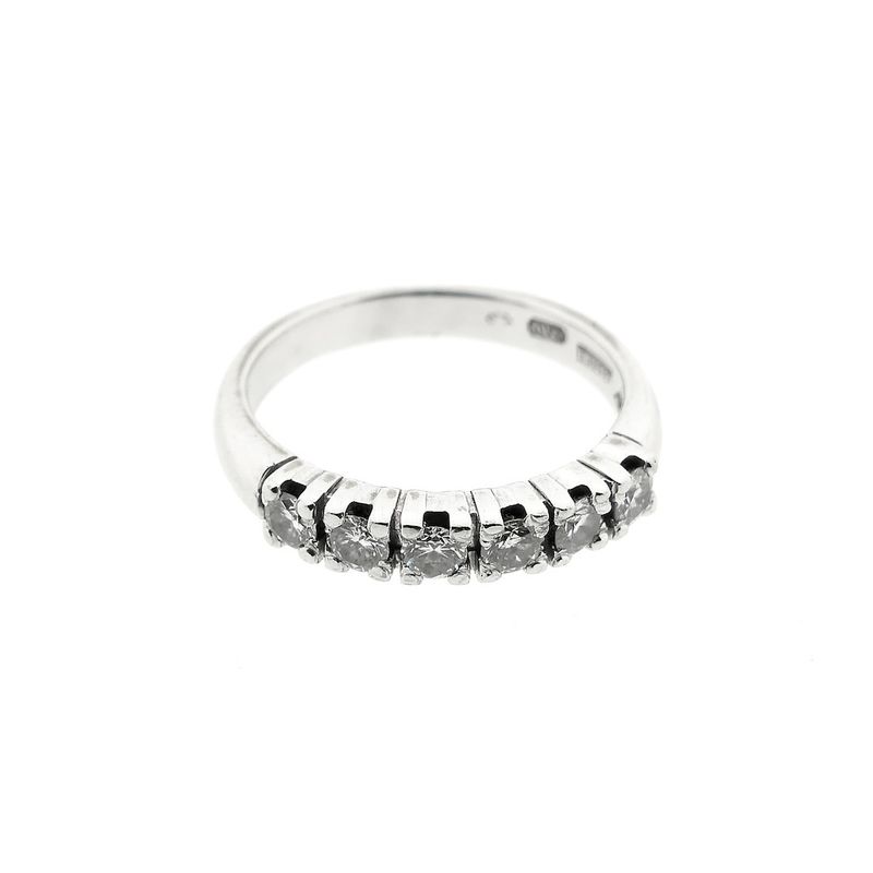 Image 4 of White gold ring with 0.42 ct. diamond | Desiree