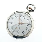 Image 1 of Omega pocket watch; antique silver pocket watch
