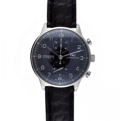 Image 1 of IWC Portuguese Chronograph IW371447; Automatic Men's Watch