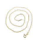 Image 6 of Gold anchor link chain | 52 cm